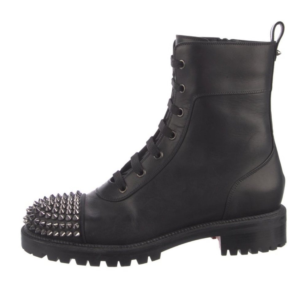 Christian Louboutin leather Combat Boots - Picture 5 of 7